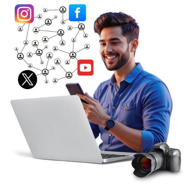 Social Media marketing service for photographers