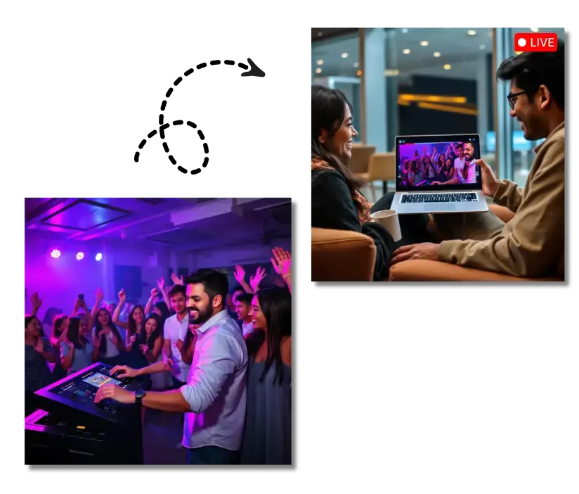 Add Live Streaming to Your Musical Concerts