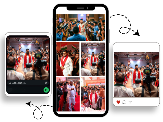 Turn Every Photo into Free Political Promotion
